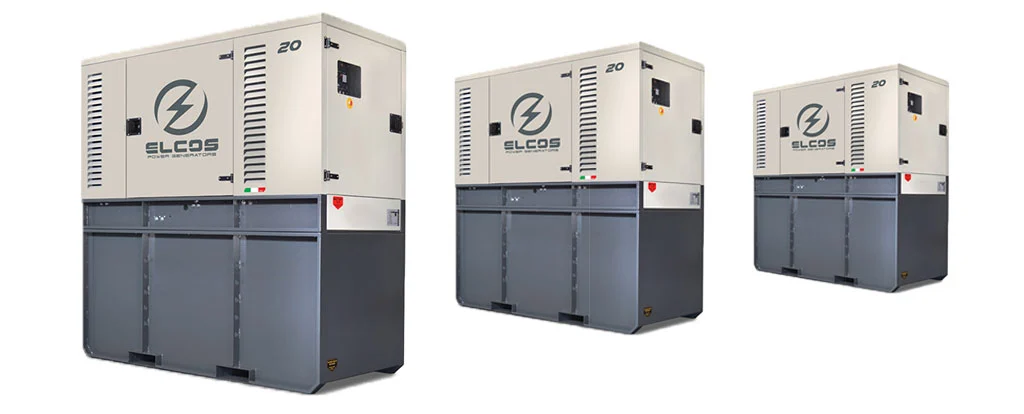 Дизельные генераторы TLC Elcos 10-60, высокопроизводительные дгу